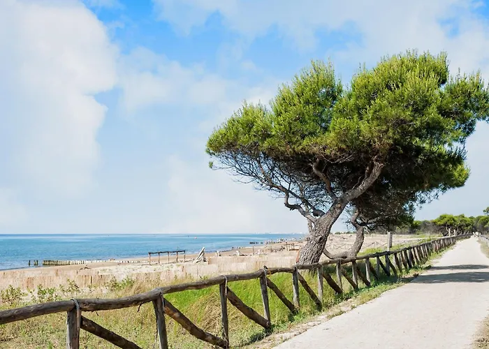 Beachside With Terrace * Бибионе